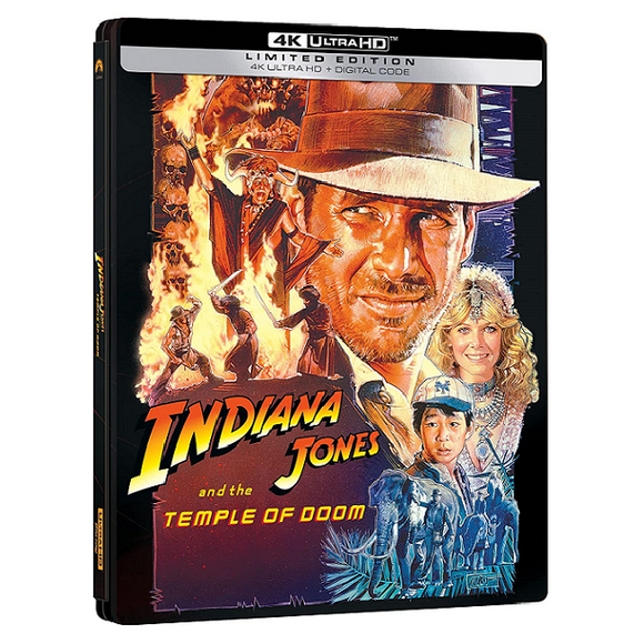 Indiana Jones and the Temple of Doom [SteelBook] [4K Ultra HD] [1984]