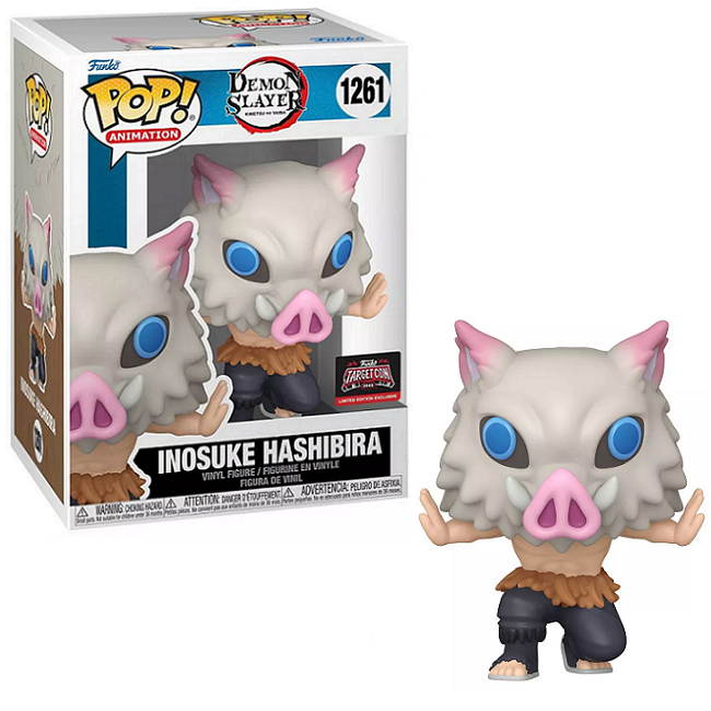Inosuke Hashibira #1261 - Demon Slayer Funko Pop! Animation [2023 Targ ...