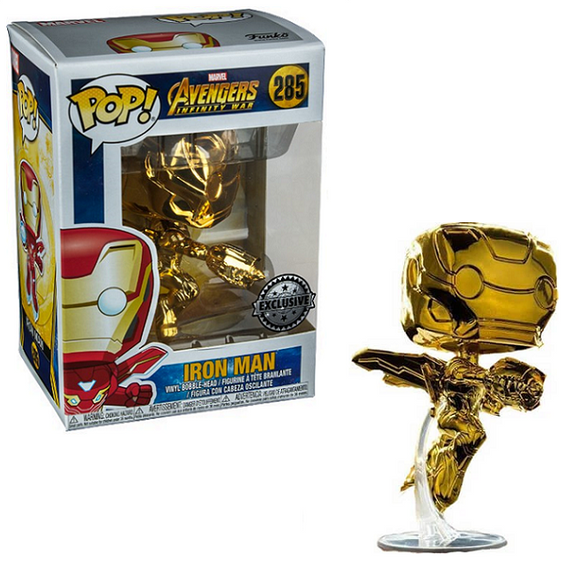 Iron Man #285 - Avengers Infinity War Funko Pop!  [Gold Chrome Exclusive]