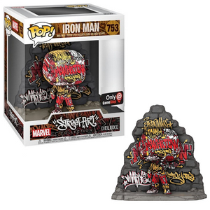 Iron Man #753 – Marvel Street Art Collection Funko Pop! [GameStop Exclusive]