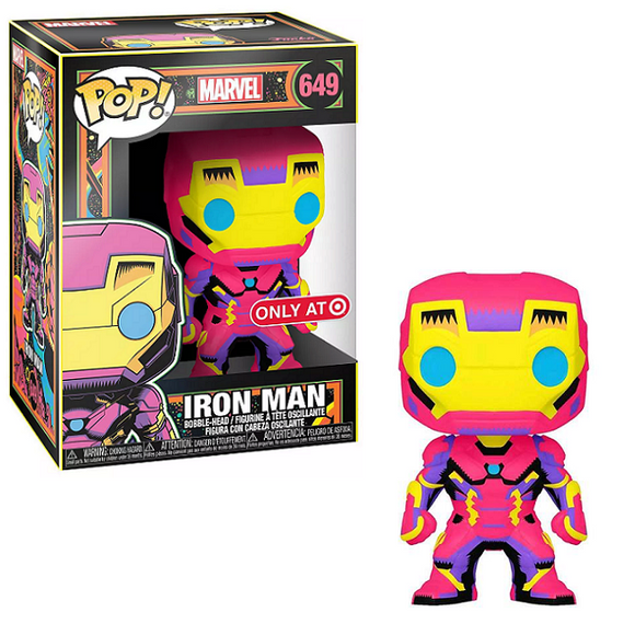 Iron Man #649 - Marvel Funko Pop! [Black Light Target Exclusive]