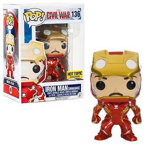 Iron Man #136 - Civil War Funko Pop! [Unmasked] [Hot Topic Exclusive]