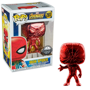 Iron Spider #287 – Avengers Infinity War Funko Pop! [Red Chrome Exclusive]