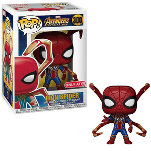Iron Spider #300 - Avengers Infinity War Funko Pop! [Target Exclusive No Sticker]