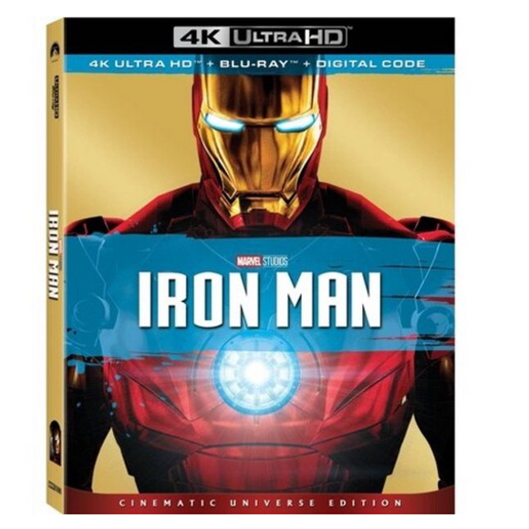 Iron Man [4K Ultra HD Blu-ray/Blu-ray] [2008]