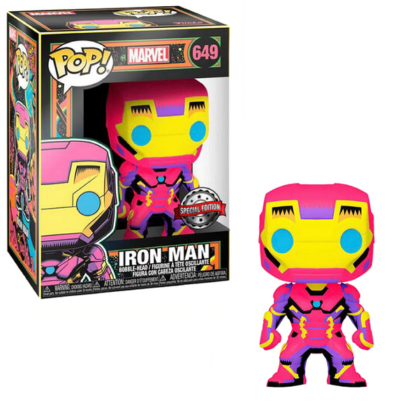 Iron Man #649 - Marvel Funko Pop! [Black Light Special Edition]