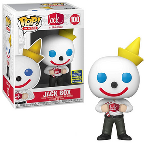 Jack Box #100 - Jack in the Box Funko Pop! Ad Icons [2020 Summer Convention Exclusive]