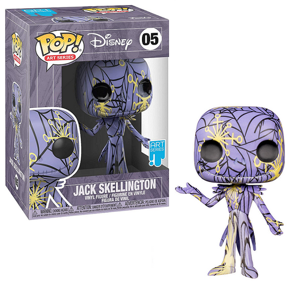 Jack Skellington #05 – Nightmare Before Christmas Funko Pop! Art Series [No Hard Stack]