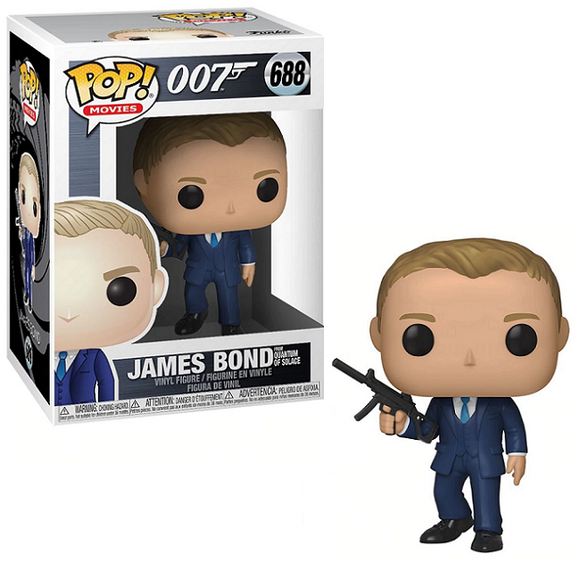 James Bond From Quantum of Solace #688 - 007 Funko Pop! Movies