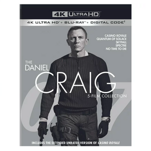 James Bond The Daniel Craig 5-Film Collection [4K Ultra HD Blu-ray/Blu-ray] [No Digital Copy]