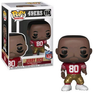 Jerry Rice #114 - San Francisco 49ers Funko Pop! Football