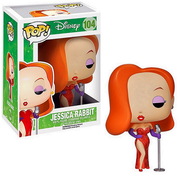 Jessica Rabbit #104 - Who Framed Roger Rabbit Funko Pop!