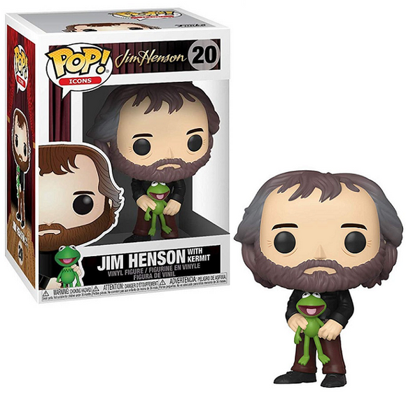 Jim Henson with Kermit #20 - Jim Henson Funko Pop! Icons