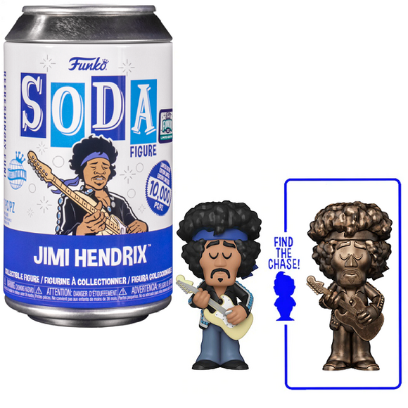 Jimi Hendrix - Funko Soda [With Chance Of Chase] [2022 Funkon Exclusive]