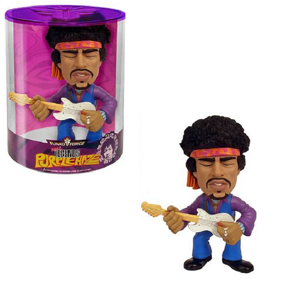 Jimi Hendrix Purple Haze 2009 Funko Force Rock Legends Figure