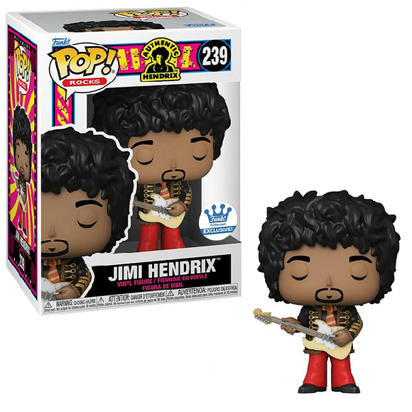 Jimi Hendrix #239 - Jimi Hendrix Pop! Rocks [Napoleonic Jacket] [Funko Exclusive]