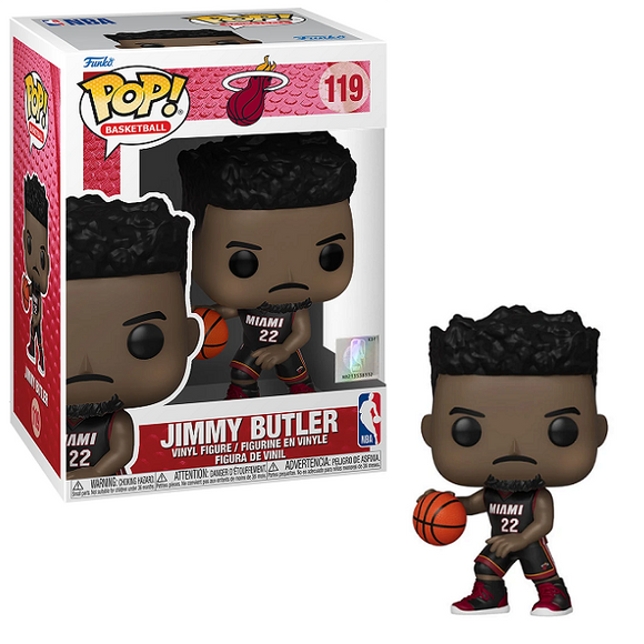 Jimmy Butler #119 - Miami Heat Funko Pop! Basketball [Black Jersey]