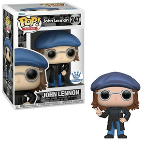 John Lennon #247 - John Lennon Funko Pop! Rocks [In Peacoat] [Funko Exclusive]