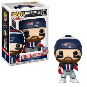 Julian Edelman #70 - New England Patriots Funko Pop! Football [Home Jersey]