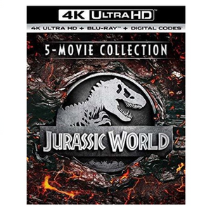 Jurassic World 5-Movie Collection [4K Ultra HD Blu-ray] [No Digital Copy]