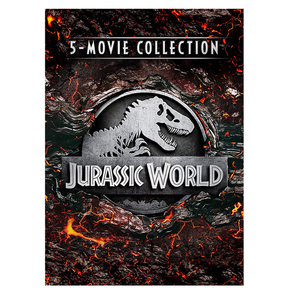 Jurassic World 5-Movie Collection [DVD] [New & Sealed]