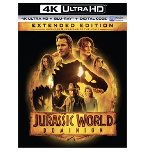 Jurassic World Dominion [4K Ultra HD Blu-ray/Blu-ray] [2022] [No Digital Copy]