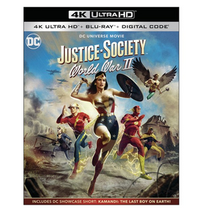 Justice Society World War II [4K Ultra HD Blu-ray/Blu-ray] [2021]