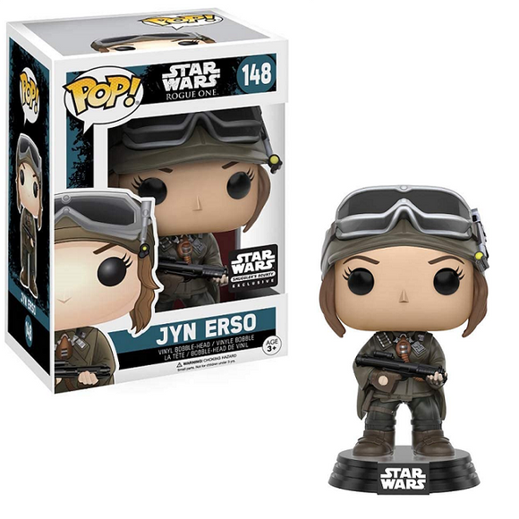 Jyn Erso #148 - Star Wars Rogue One Funko Pop! [Smugglers Bounty Exclusive]