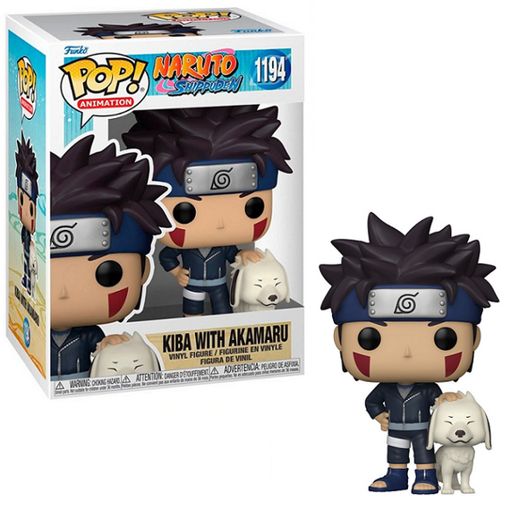 Kiba With Akamaru #1194 - Naruto Shippuden Funko Pop! Animation