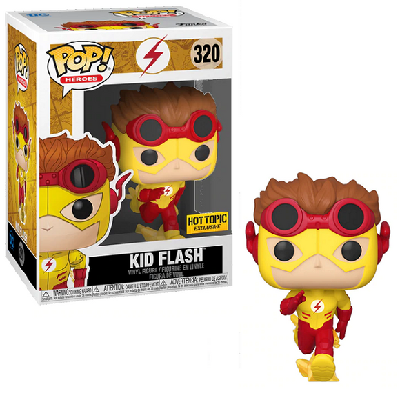 Kid Flash #320 - The Flash Funko Pop! Heroes [Hot Topic Exclusive]