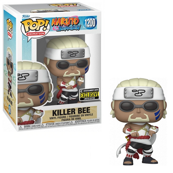 Killer Bee #1200 - Naruto Shippuden Funko Pop! Animation [EE Exclusive]