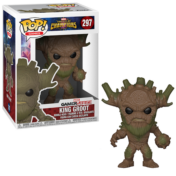 King Groot #297 - Contest of Champions Gamerverse Funko Pop! Games