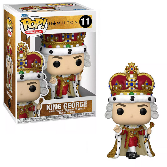 King George #11 - Hamilton Funko Pop! Broadway