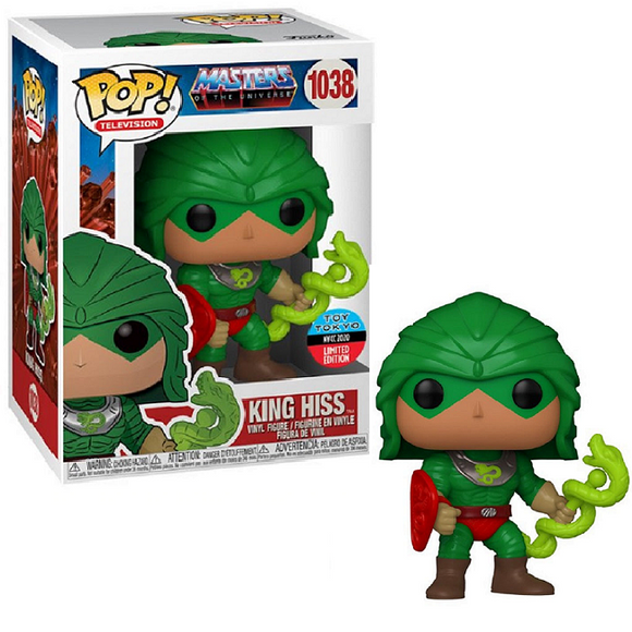 King Hiss #1038 - Masters of the Universe Funko Pop! TV [Toy Tokyo NYCC 2020 Exclusive]