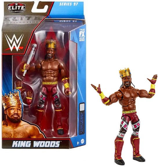 King Woods [Red Tights Chase] - WWE Elite Collection Series 97