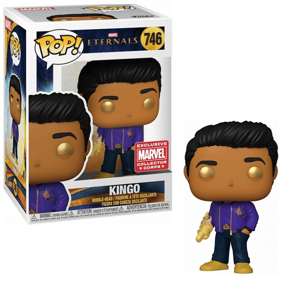 Kingo #746 - Marvel Eternals Funko Pop! [Marvel Collector Corp Exclusive]