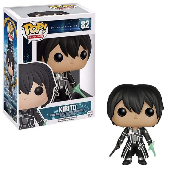 Kirito #82 - Sword Art Online Funko Pop! Animation [Grey Shirt]