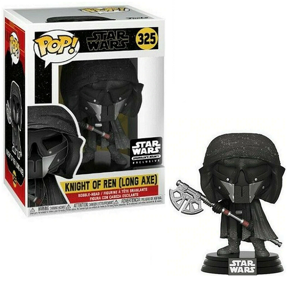 Knight of Ren #325 - Star Wars Funko Pop! [Long Axe] [Smugglers Bounty Exclusive]