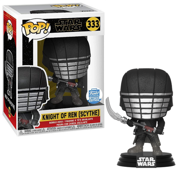 Knight of Ren #333 – Star Wars Funko Pop! [Scythe] [Funko Limited Edition]