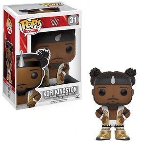 Kofi Kingston #31 - Wrestling Funko Pop! WWE [New Day White Outfit]