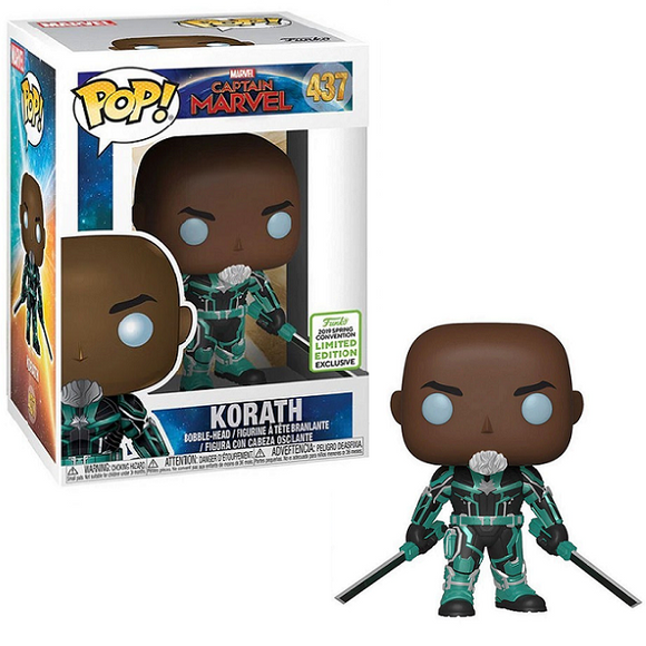 Korath #437 - Captain Marvel Funko Pop! [2019 Spring Convention Exclusive]