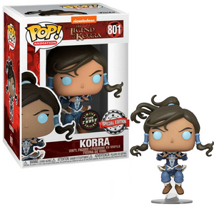 Korra #801 - The Legend of Korra Funko Pop! Animation [Gitd Chase Special Edition]