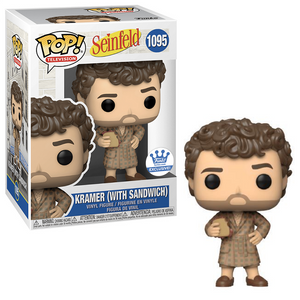 Kramer #1095 – Seinfeld Funko Pop! TV [With Sandwich] [Funko Exclusive No Sticker]