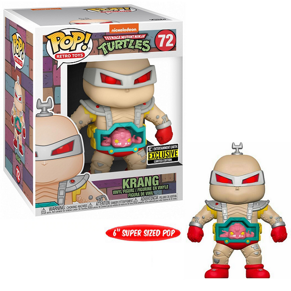 Krang #72 - Teenage Mutant Ninja Turtles Funko Pop! Retro Toys [6-Inch EE Exclusive]