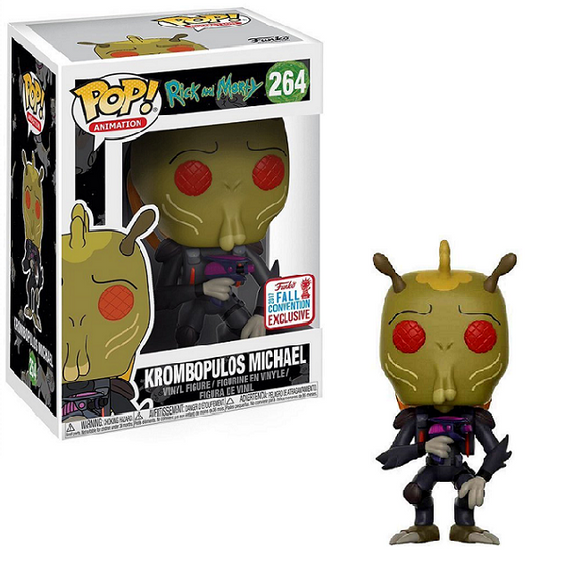 Krombopulos Michael #264 - Rick & Morty Funko Pop! Animation [2017 Fall Convention Exclusive]