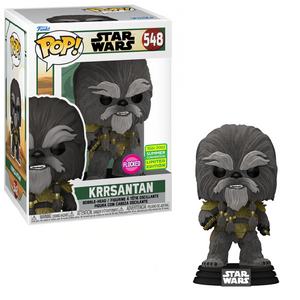 Krrsantan #548 - Star Wars Funko Pop! [Flocked 2022 Summer Convention Limited Edition]