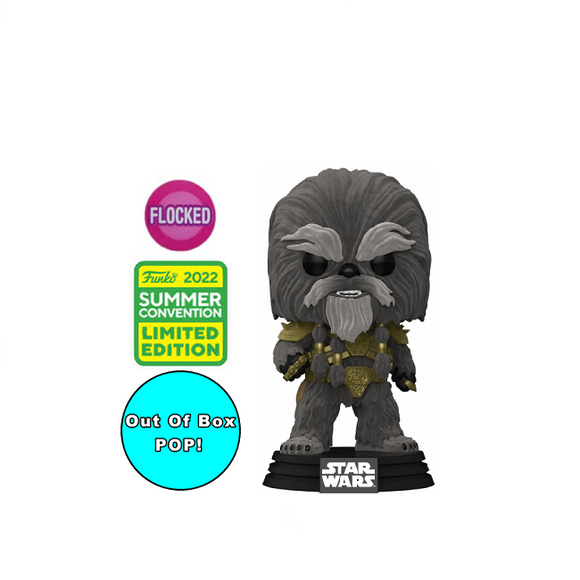Krrsantan #548 - Star Wars Funko Pop! [Flocked 2022 Summer Convention Limited Edition] [OOB]