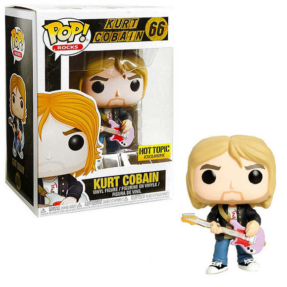 Kurt Cobain #66 – Nirvana Pop! Rocks [Vaulted Hot Topic Exclusive] [Minor Box Damage]