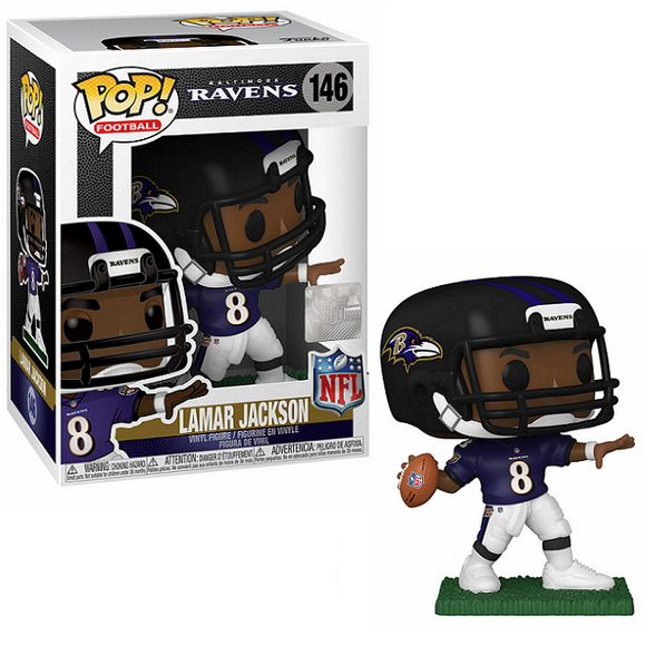 Lamar Jackson #146 - Baltimore Ravens Funko Pop! Football