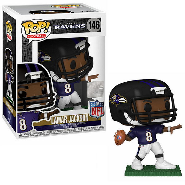 Lamar Jackson (Baltimore Ravens) NFL Funko Pop! Series 6